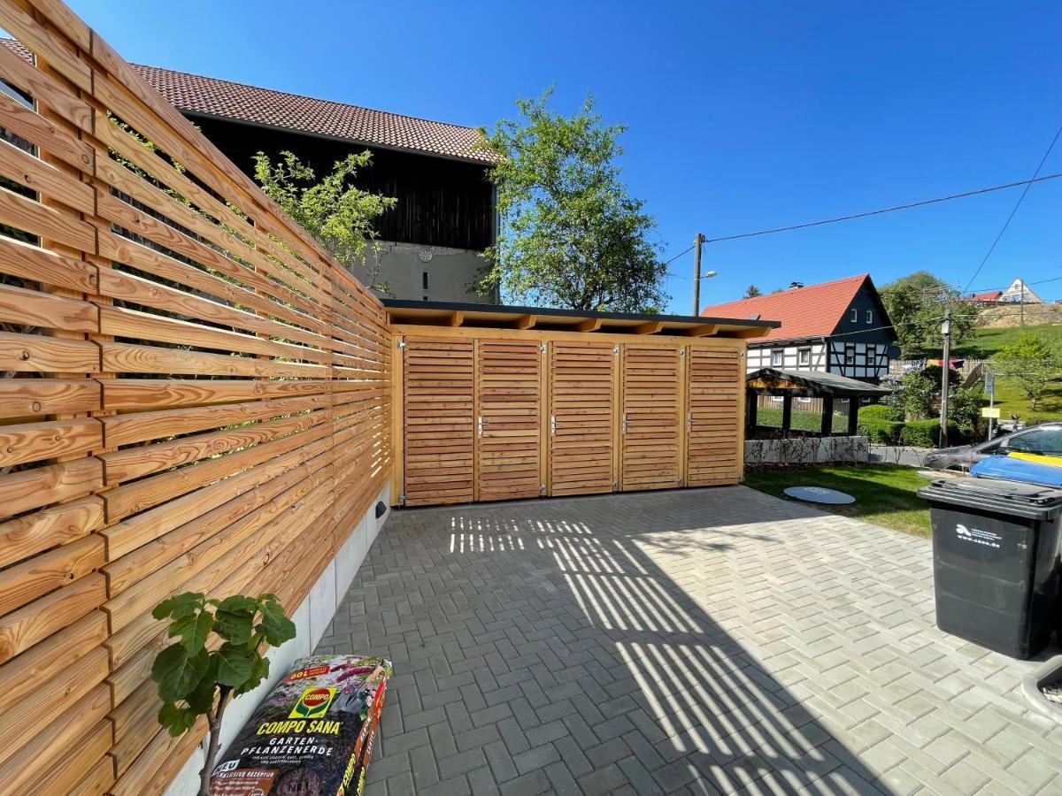 Neues Ferienhaus Gohrisch Bagian luar foto